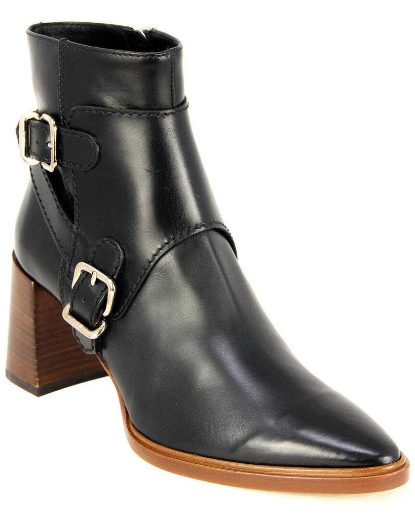 Tod's TODs Buckle Leather Boot