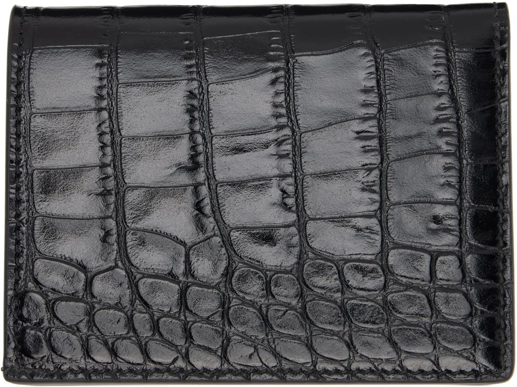 Tom Ford Black Folding Card Holder 2