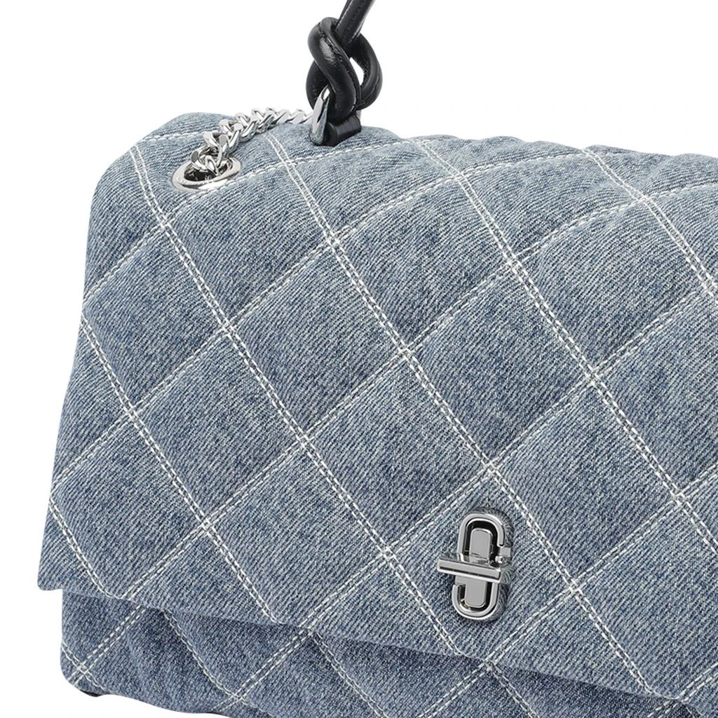 Marc Jacobs Marc Jacobs Quilted Denim Dual Convertible Shoulder Bag 4