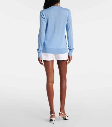 Dolce 
Gabbana DG cashmere and silk cardigan 3