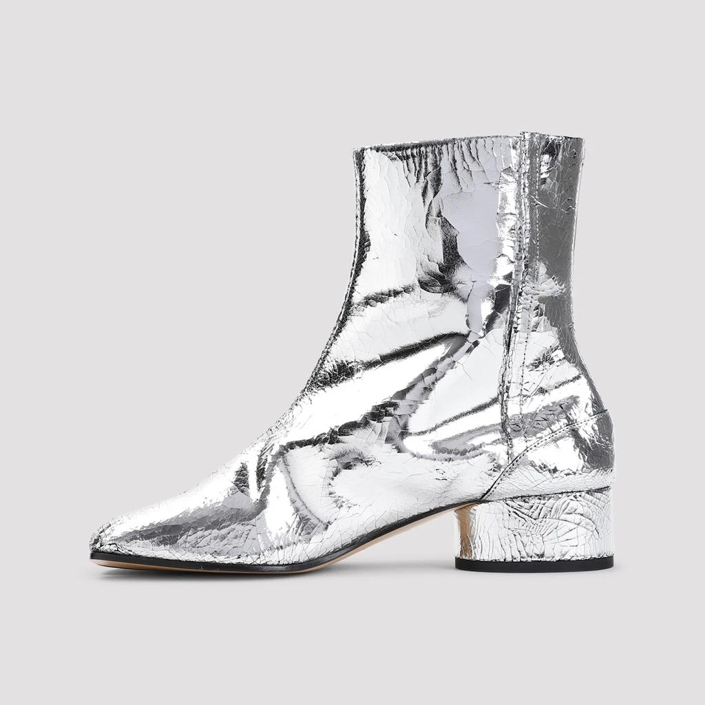 MAISON MARGIELA Tabi Mirror Split-toe Ankle Boots 4