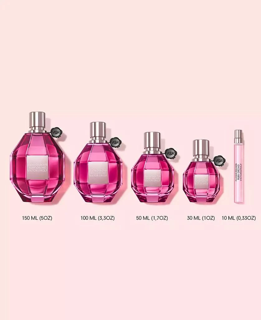 Viktor & Rolf Flowerbomb Ruby Orchid Eau de Parfum, 3.4 oz. 11