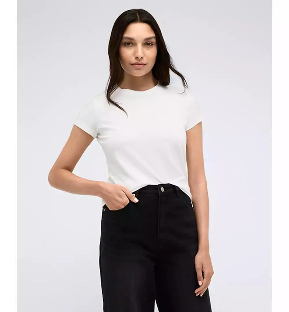 Kenneth Cole Women's Crew Neck Short Sleeve Graphic T-Shirt 1