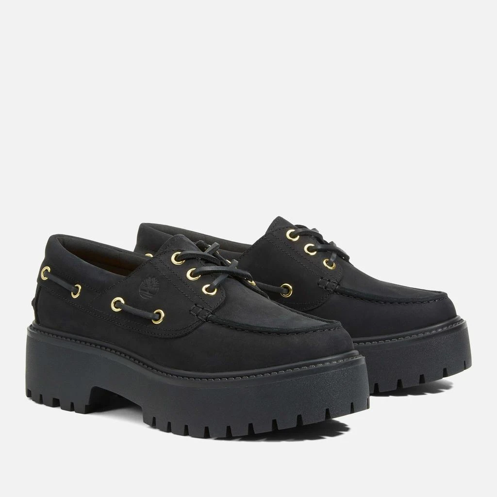 Timberland Women's Stone Street 3-Eye Platform Boat Shoes 2