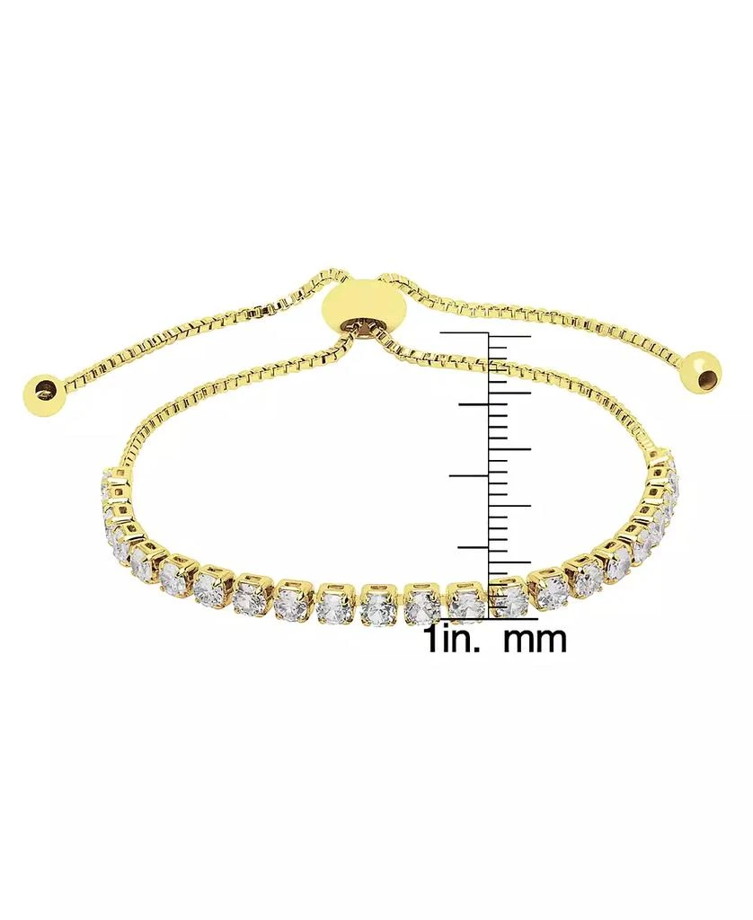 Macy
s Cubic Zirconia (3.96 ct. t.w.) Adjustable Bolo Bracelet 2