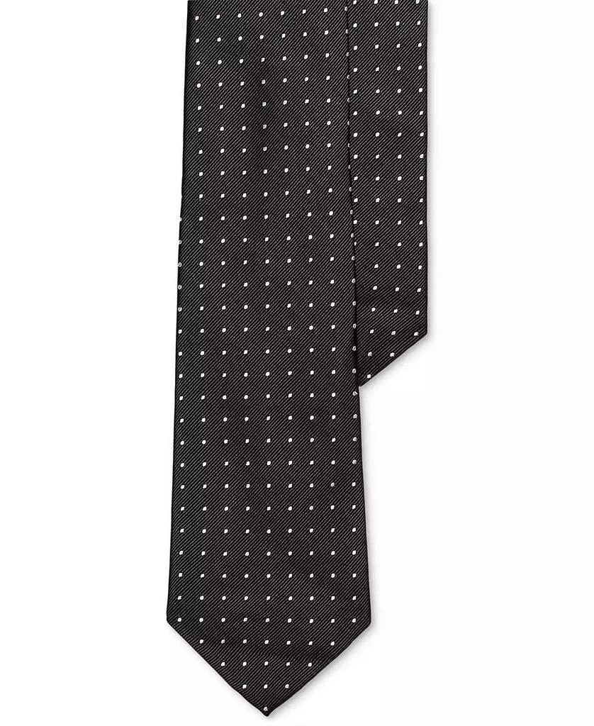 Ralph Lauren Men's Polka-Dot Silk Repp Tie 1