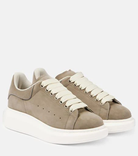 Alexander McQueen Oversized suede platform sneakers Casual Shoes
