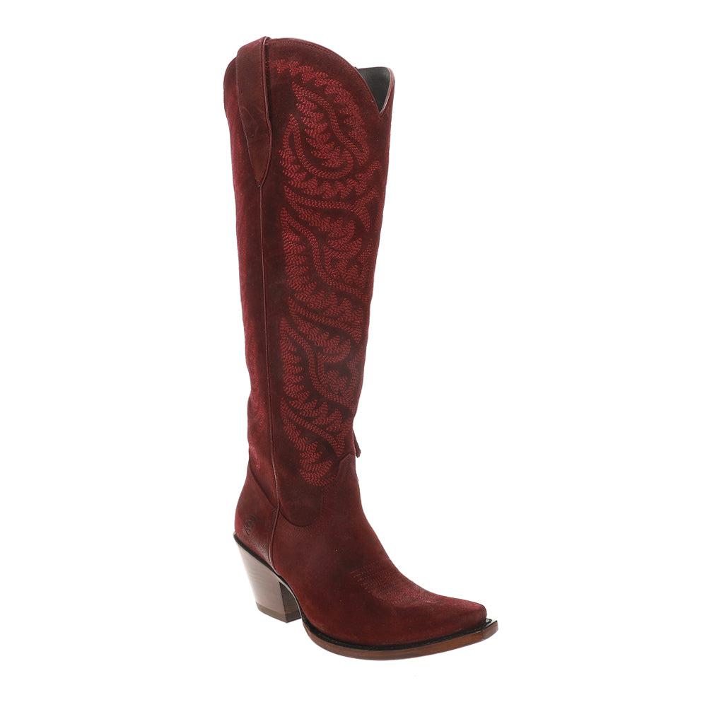 Ariat Laramie StretchFit Embroidered Snip Toe Cowboy Boots