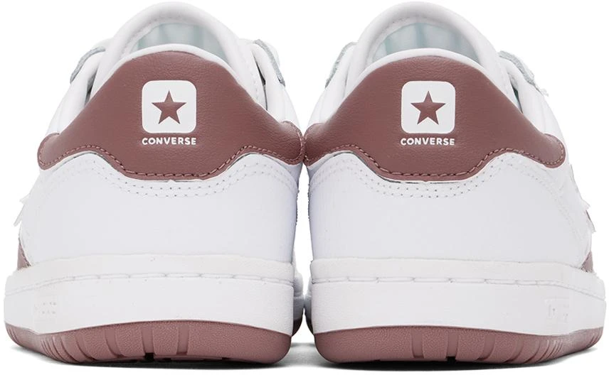 Converse White & Brown CONS Fastbreak Pro Sport Low Top Sneakers 2