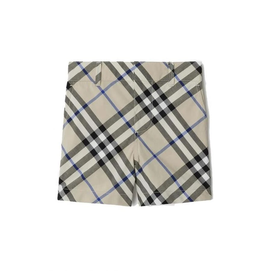 Burberry Burberry Boys Check Baby Poplin Shorts, Size 12M