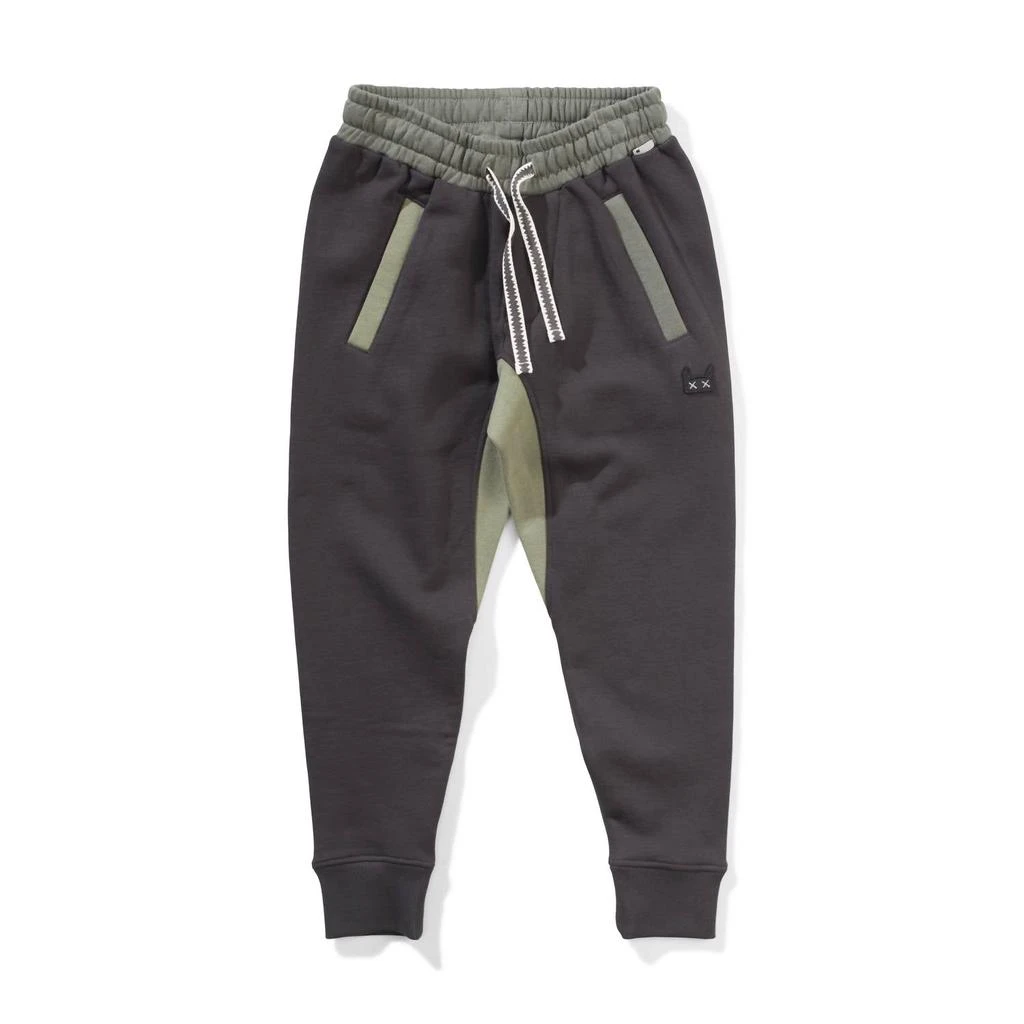 MUNSTERKIDS Jumpkross Pant In Black/olive 2