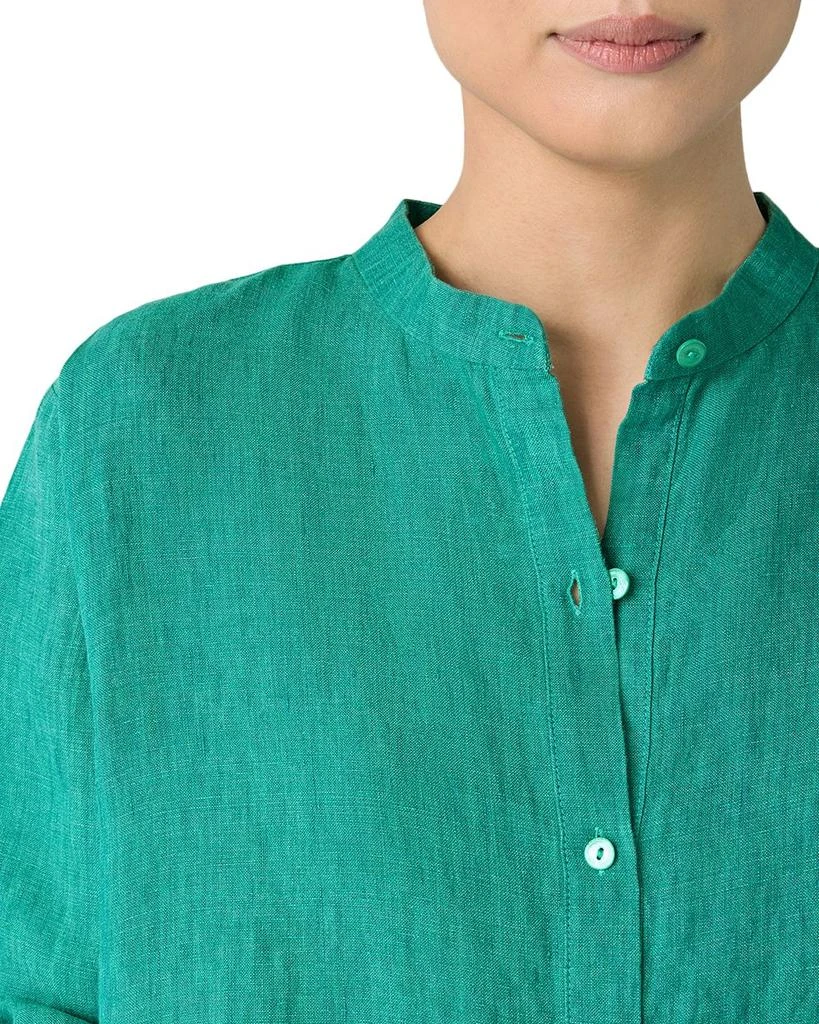 Eileen Fisher Washed Linen Délavé Dress 3