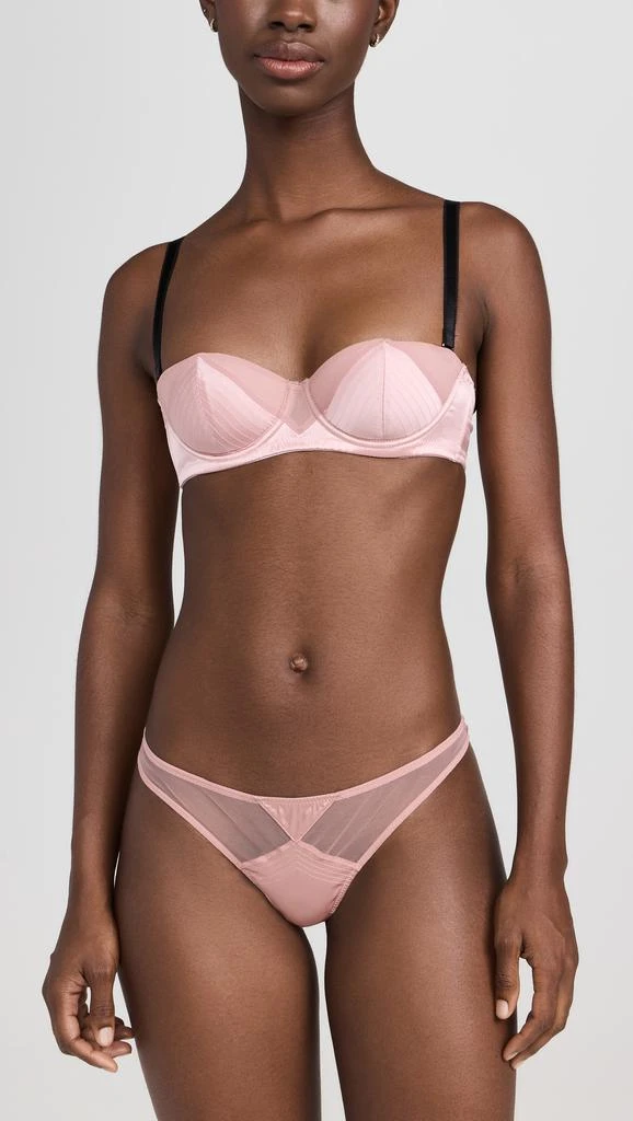 Fleur du Mal Top Stitch Thong 3