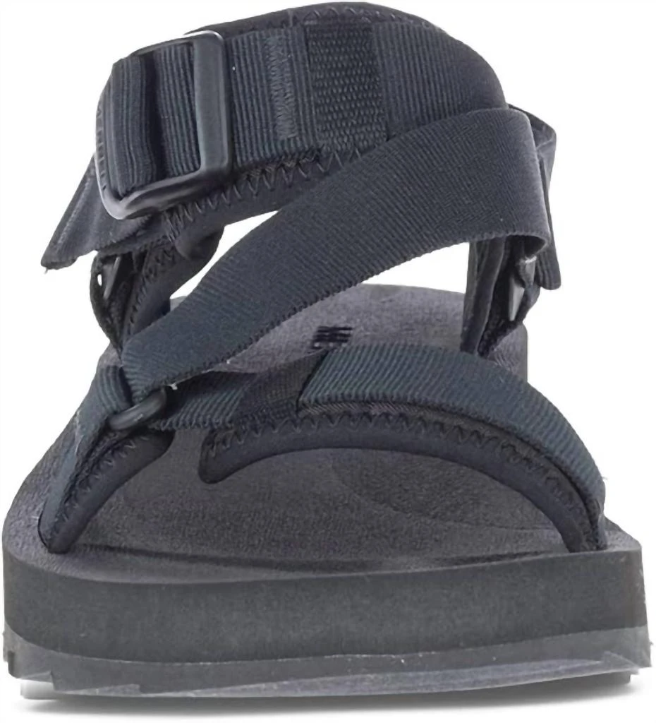 NEW MERRELL men’s alpine strap sandals in black Merrell Alpine Strap Sandal In Black - 60% Off | Editorialist main image 3