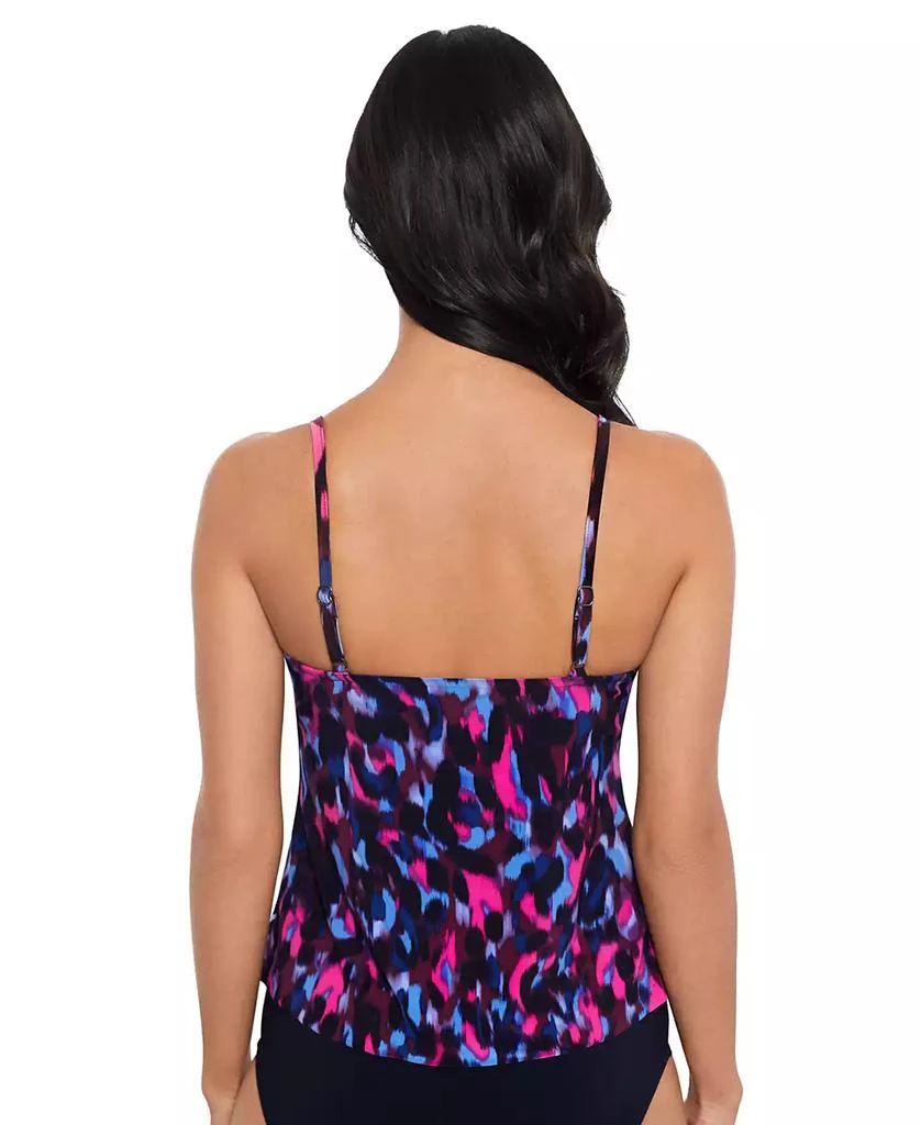 Magicsuit Women's Cherry Bomb Rite Printed Tiered Tankini Top 2