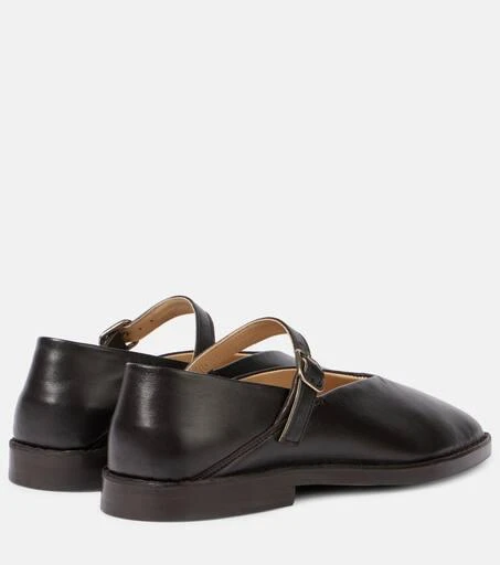 Lemaire Ballerina leather Mary Jane flats 4