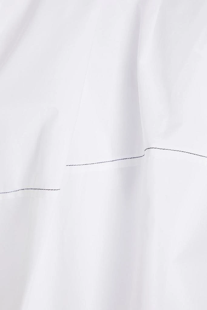 3.1 Phillip Lim One-shoulder ruffled cotton-blend poplin top 4