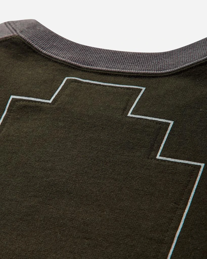 Cav Empt Men's Panel Shoulder Crewneck Sweatshirt Black 4