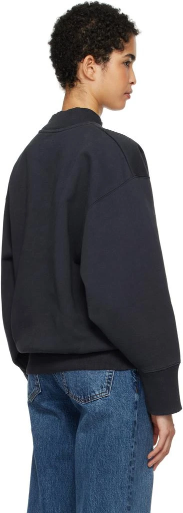 ANINE BING Navy Bradie 'Bing' Sweatshirt 3