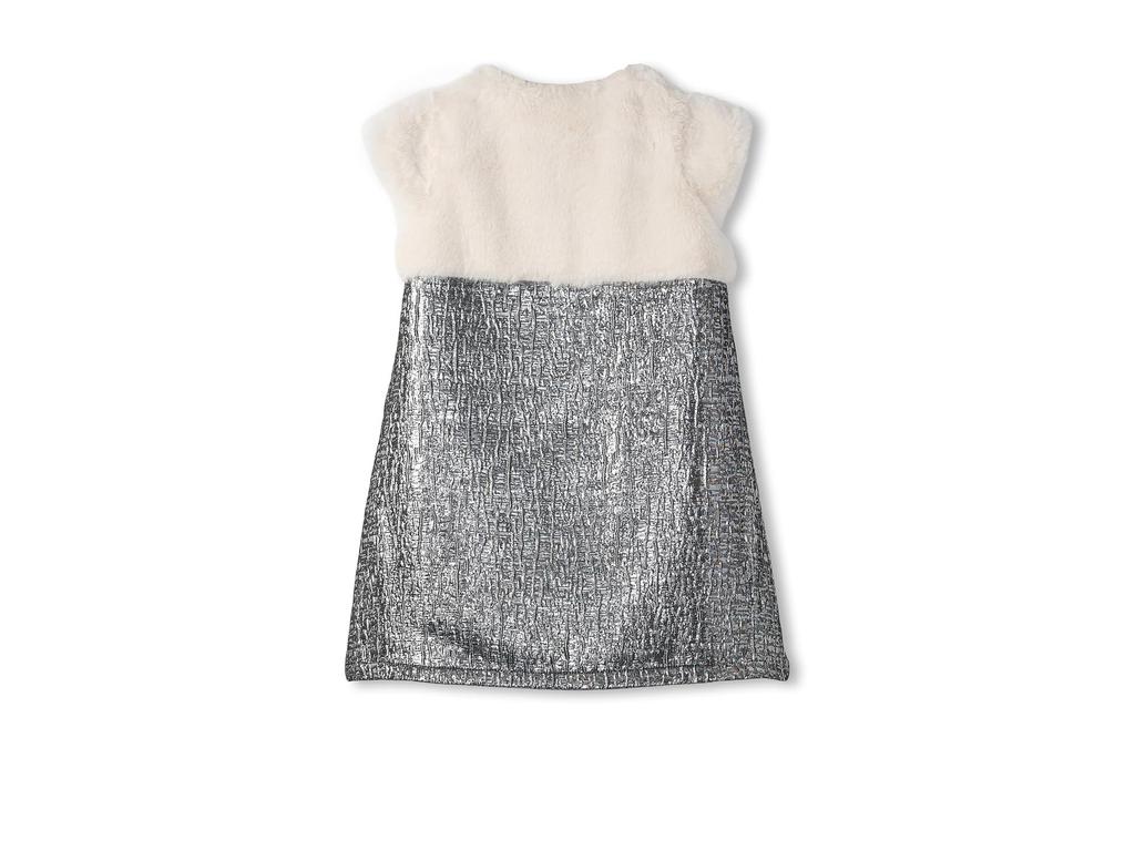 Hatley Faux Fur Jacquard Dress (Toddler/Little Kid/Big Kid)
