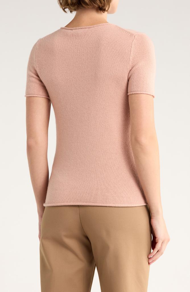 Theory Tolleree Short Sleeve Cashmere Sweater