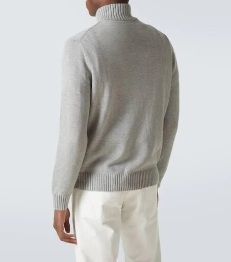 Ralph Lauren Quarter-zip cotton sweater 4