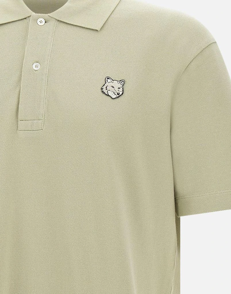 MAISON KITSUNE' Cotton piquet polo shirt 4