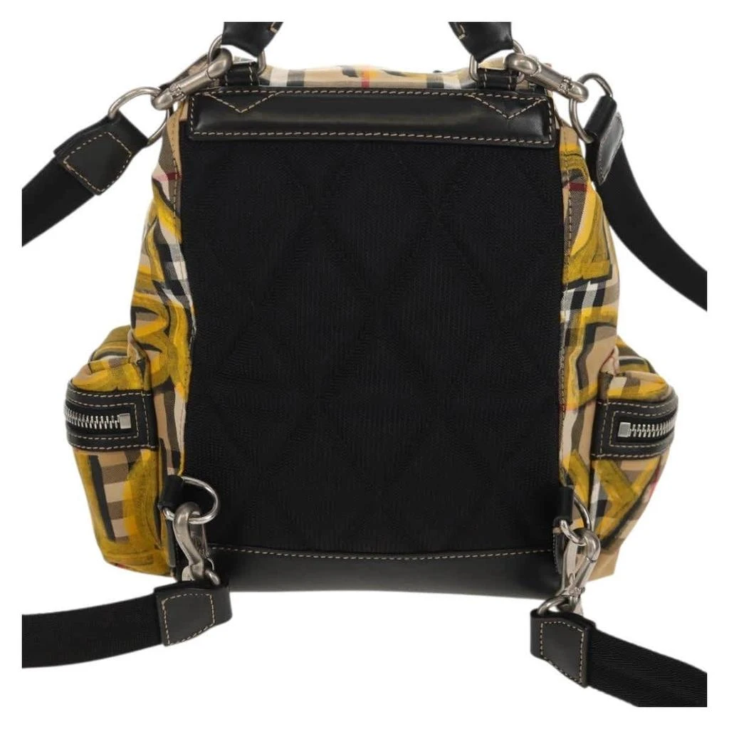 Burberry Graffiti Rucksack Backpack Vintage Check Canvas Canvas Backpack Bag (Pre-Owned) 2