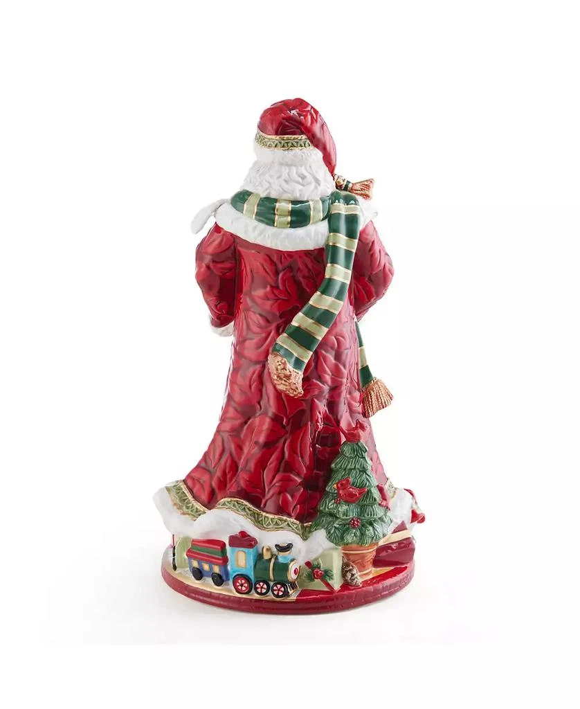 Fitz and Floyd Holiday Home African American Santa Figurine 4