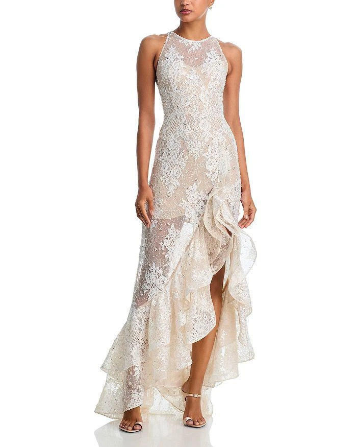 chinese dress ladies Blanco by Nature Women's Carlotta Tiered Maxi Dress M / Tangerine
