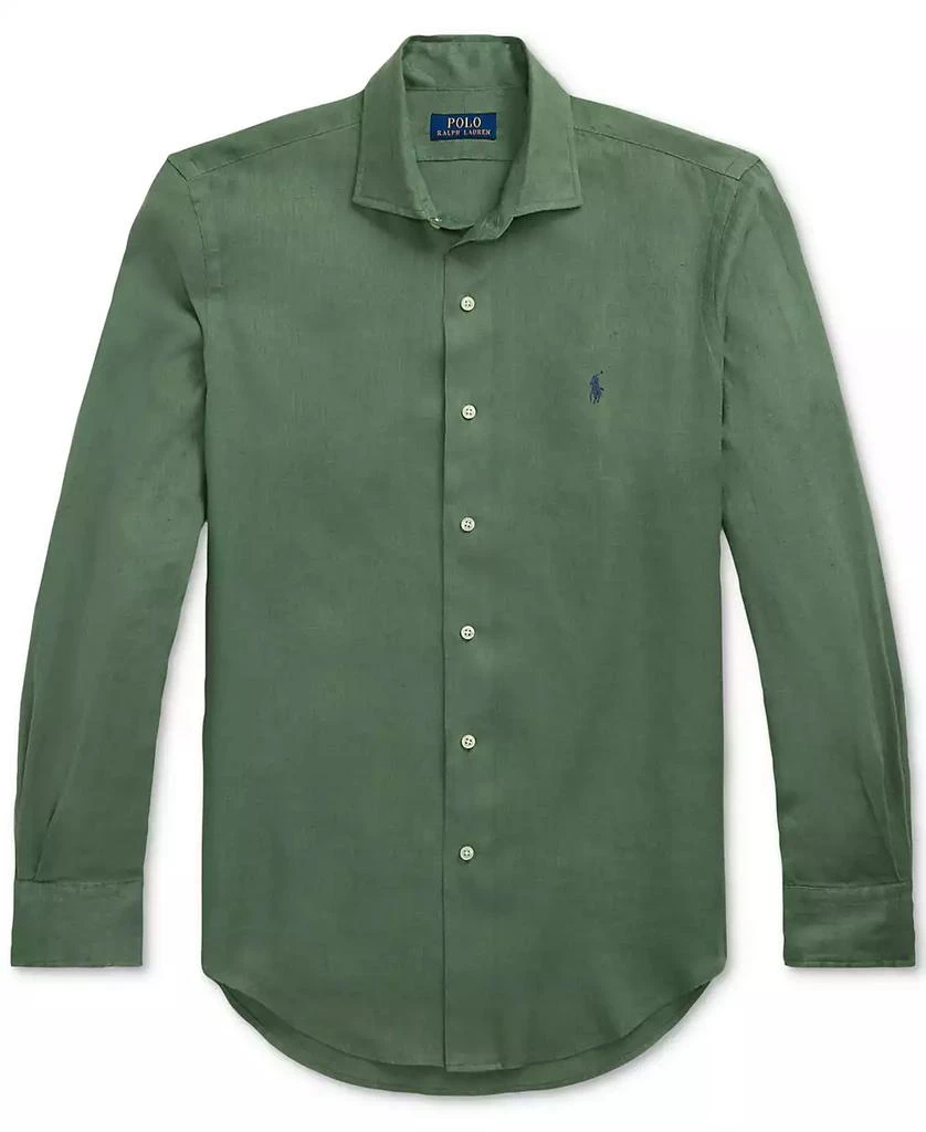 Ralph Lauren Men's Classic-Fit Linen Shirt 5