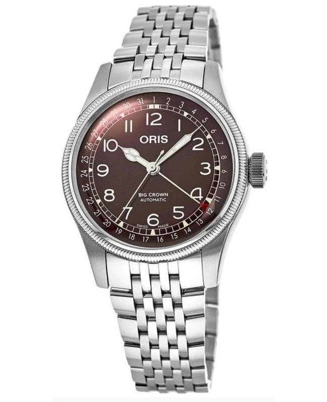 Oris Oris Big Crown Pointer Date Red Dial Steel Men's Watch 01 754 7741 4068-07 8 20 22 1
