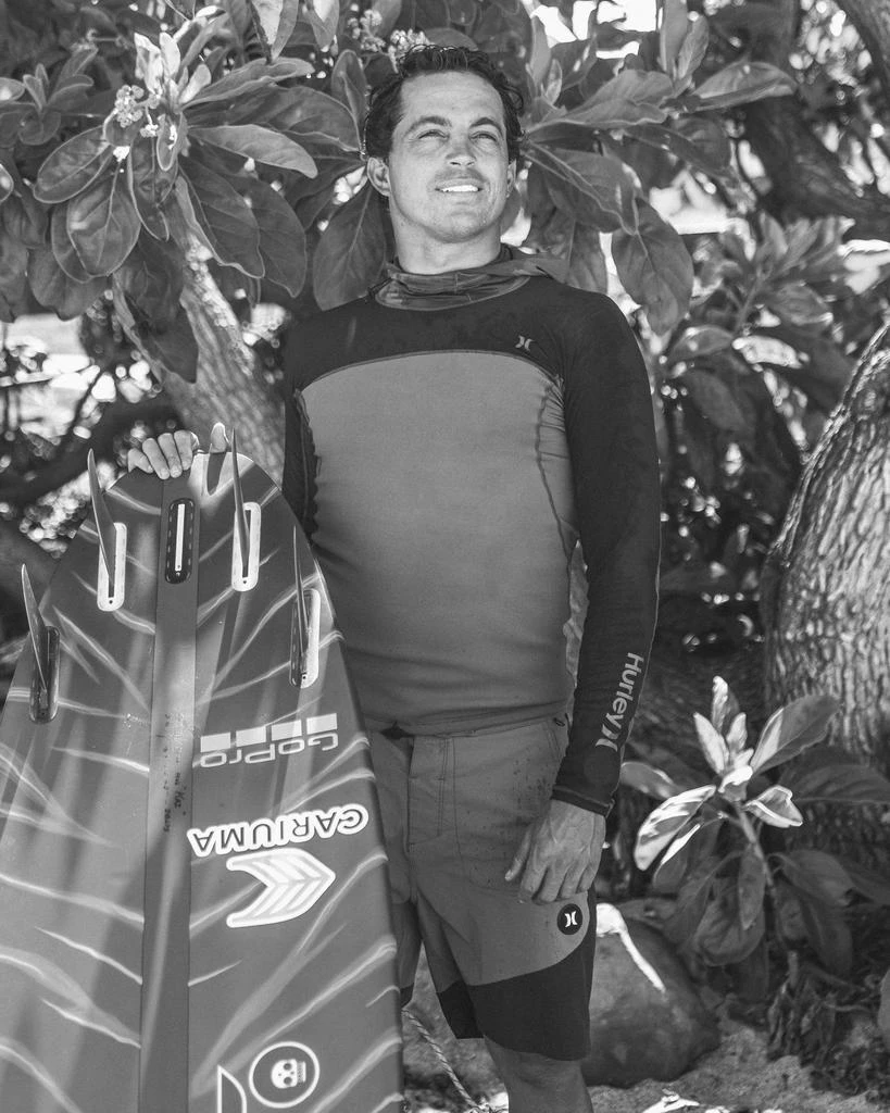 United Legwear Kai Lenny X Coast Guard Hooded Long Sleeve Surf Top 1