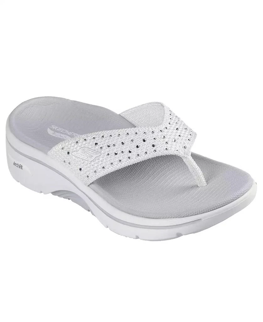 SKECHERS Women's GO WALK Arch Fit 2.0 - Claire Slide Sandals from Finish Line 1