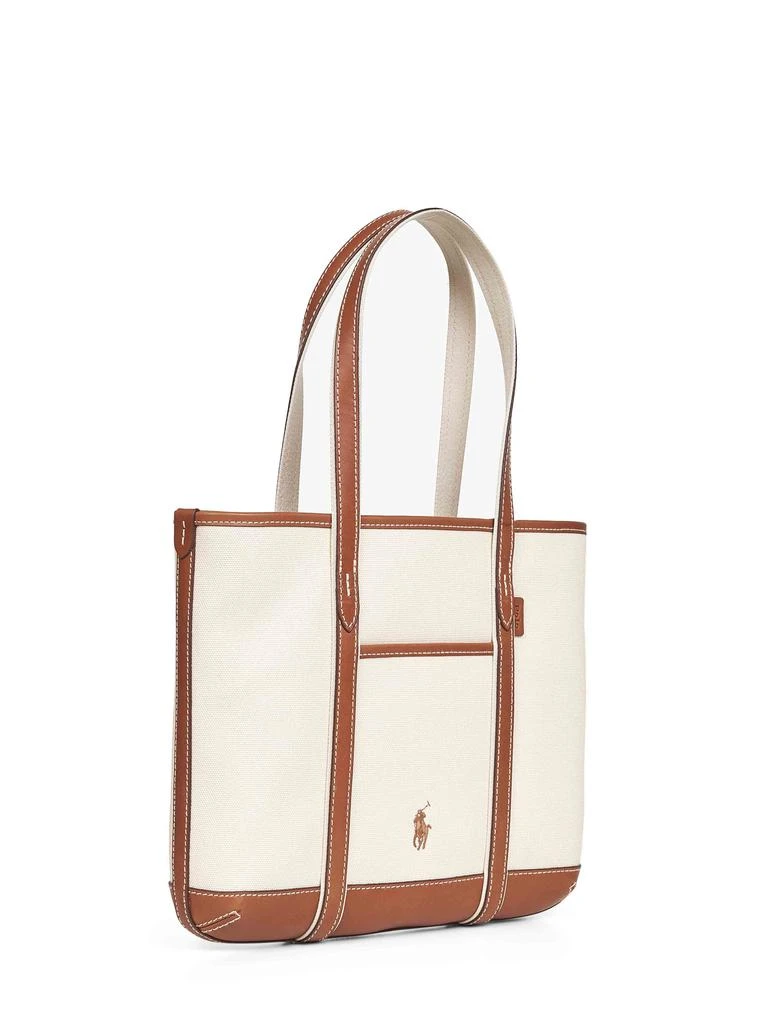Ralph Lauren POLO RALPH LAUREN | Ecru small shopper tote | Women | PZ 2