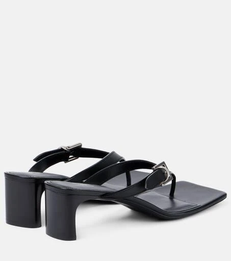 Balenciaga Bel Air 50 leather sandals 2