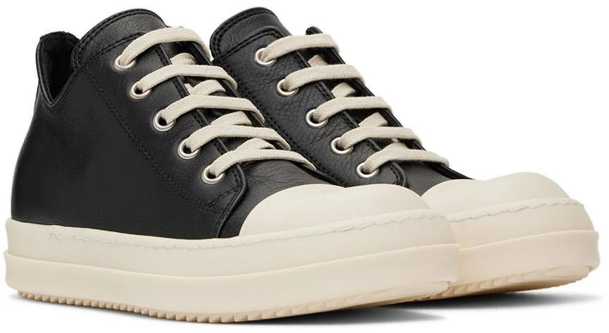 Rick Owens Kids Black Low Sneakers 4