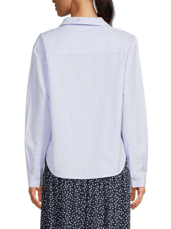 Beach Lunch Lounge Irene Striped Shirt