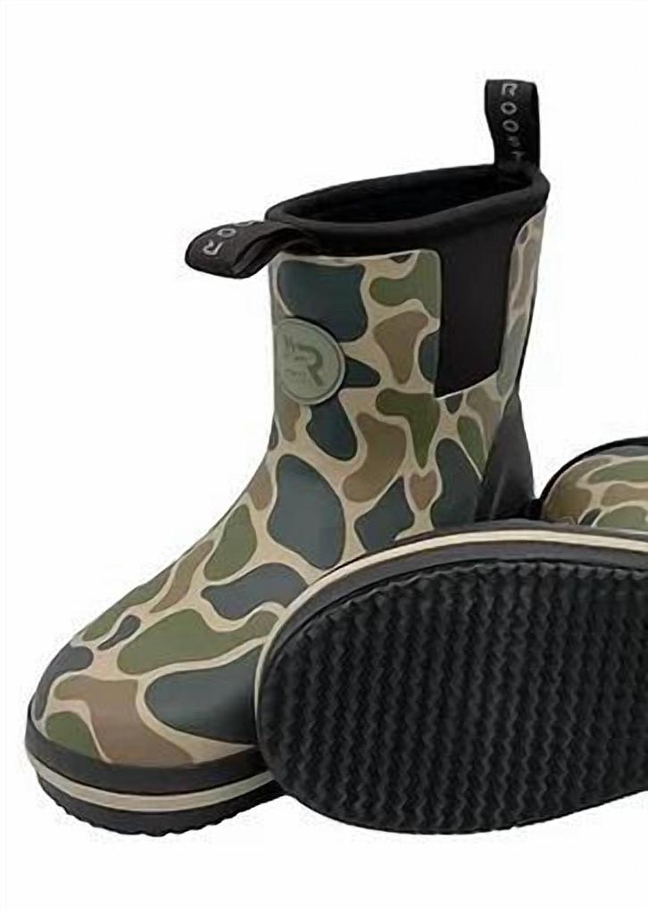 Fieldstone Unisex Roost Rain Boots In Camo