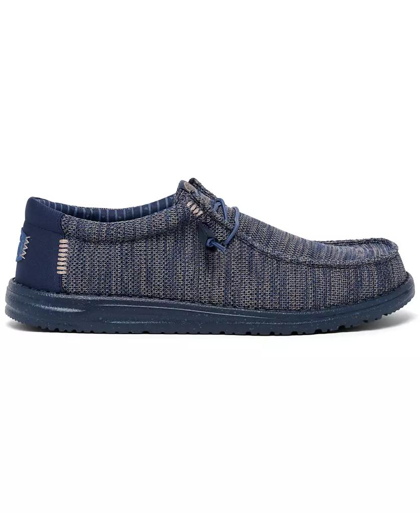 Hey Dude Men's Wally Stretch Sox Slip-On Casual Moccasin Sneakers from Finish Line