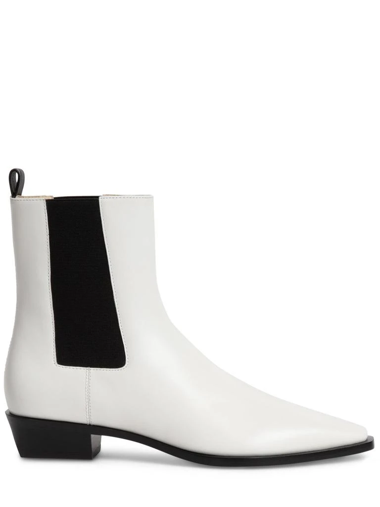Jonathan Simkhai 35mm Lennon Leather Chelsea Boots 1