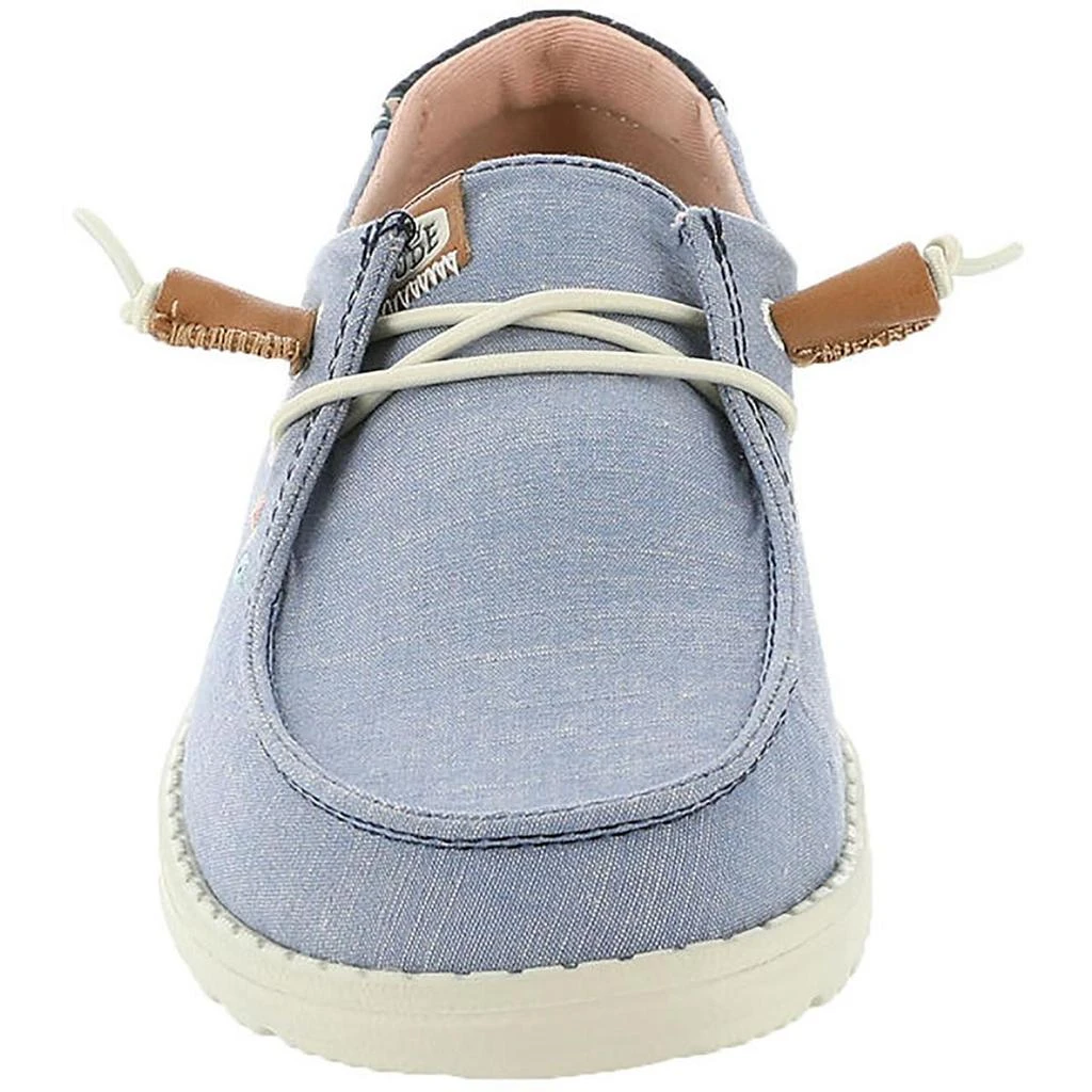 Hey Dude Wendy Chambray Boho Womens Lifestyle Casual Slip-On Sneakers 2