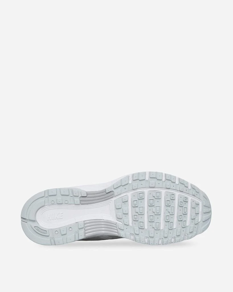 NIKE Women's P-6000 Sneakers Metallic Summit White / Wolf Grey 6
