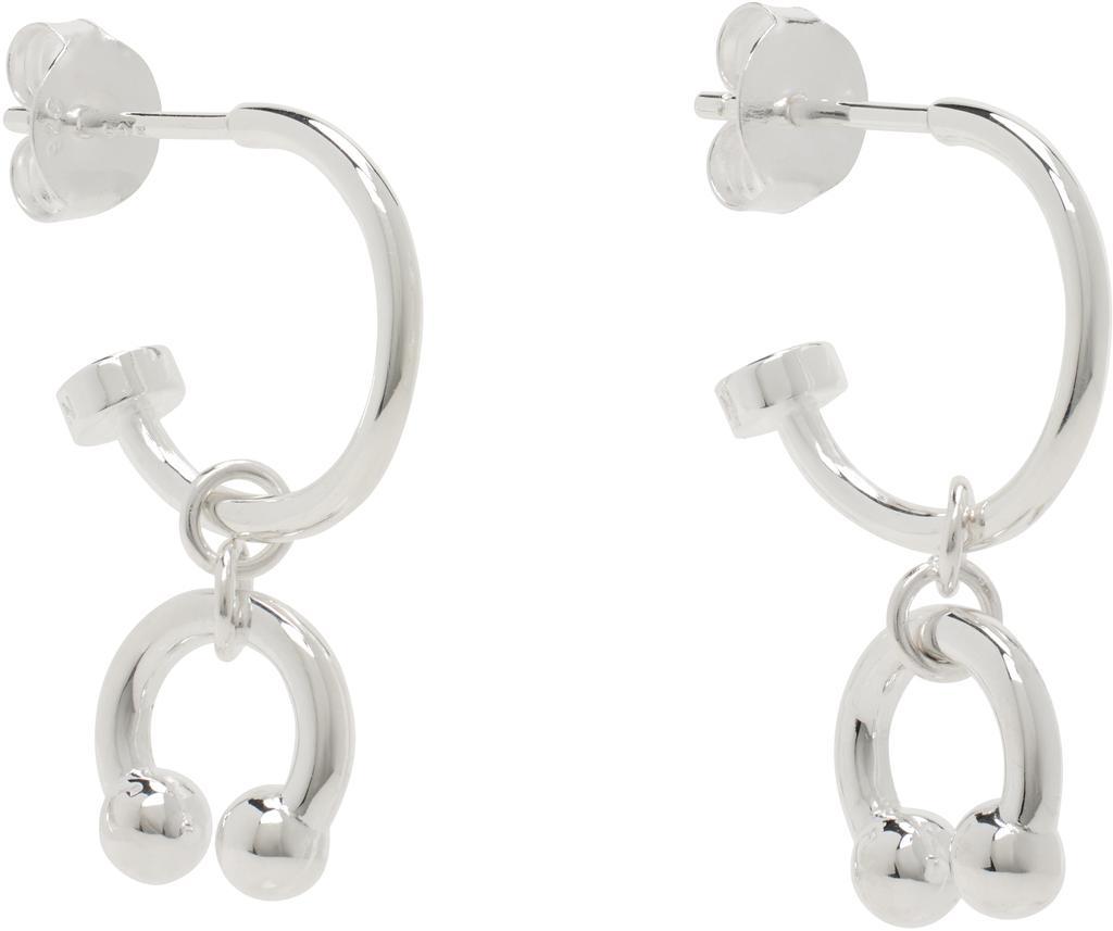 Stolen Girlfriends Club Silver Punk Anchor Earrings