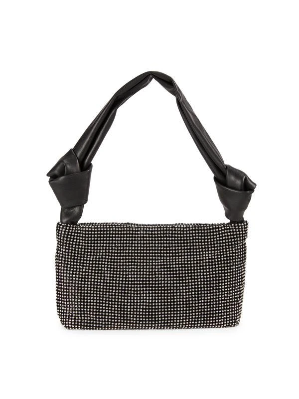 La Regale Crystal Mesh Top Handle Bag 1