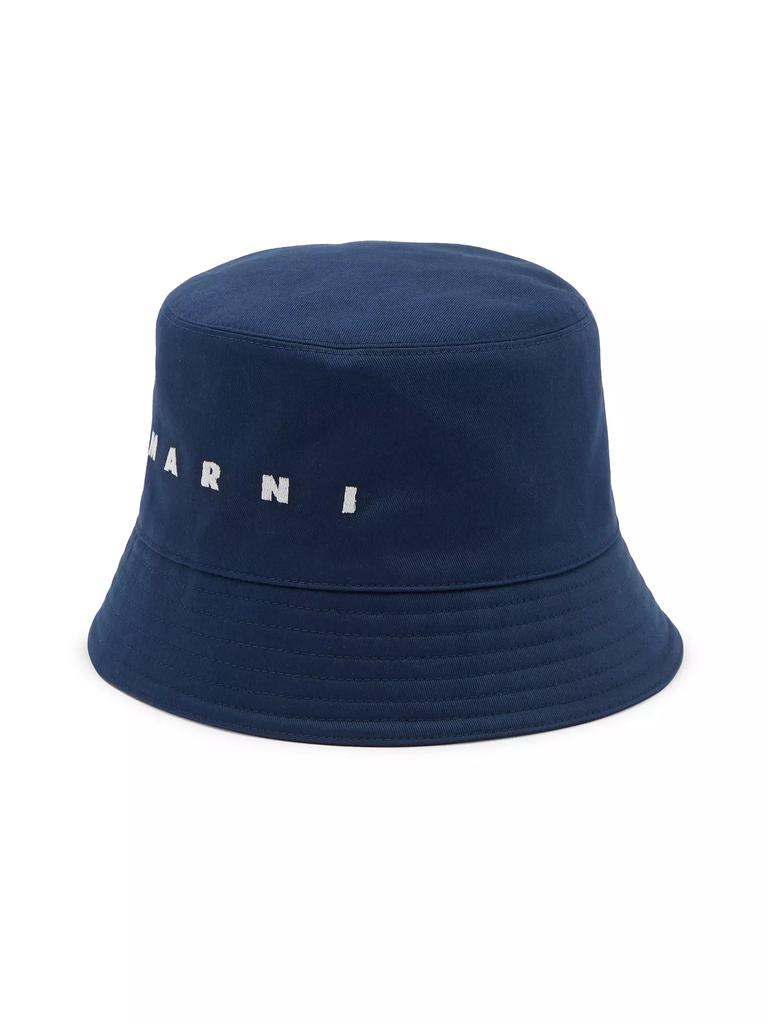 Marni Logo-Embroidered Bucket Hat - Hats - Free Shipping