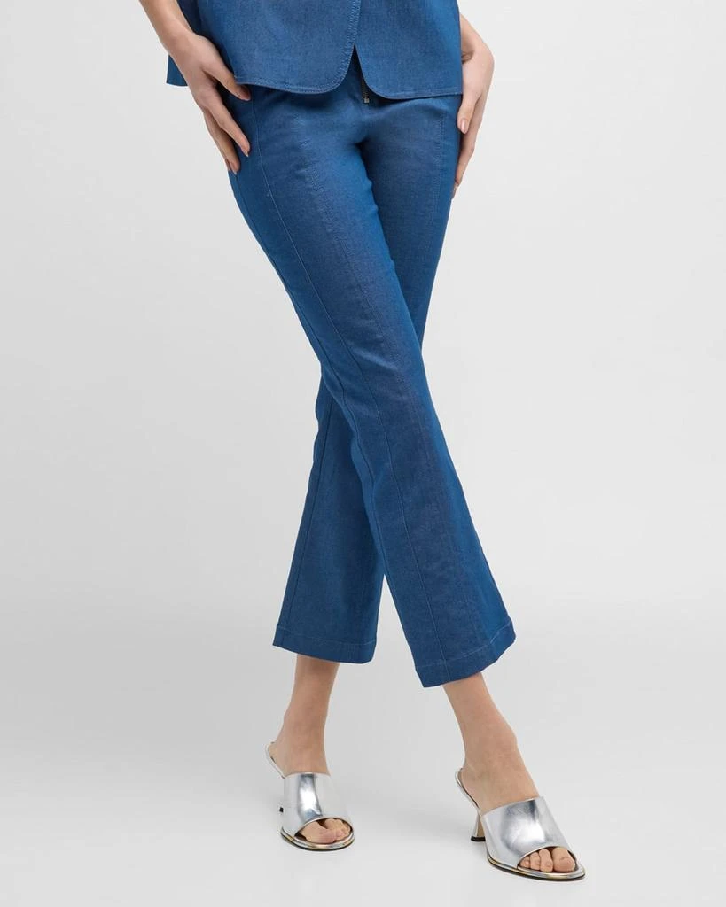 Cinq a Sept Loren Kick Flare Denim Pants 8