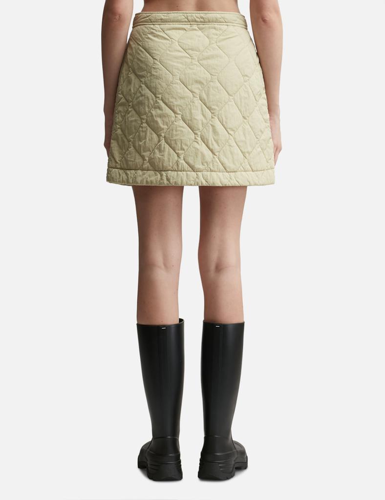 【関税＆送料込み】Burberry Quilted Nylon Skirt Burberry Quilted Nylon Mini Skirt UK-10 - Dresses & Skirts