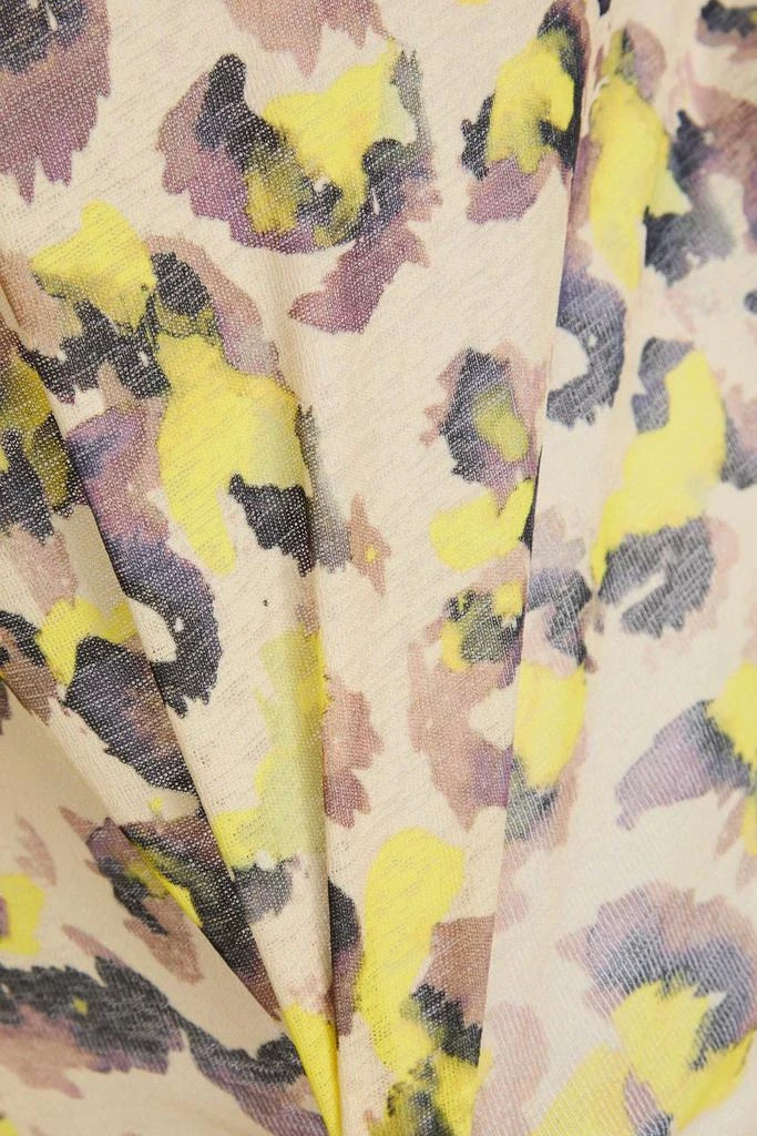 Nanushka Printed jersey turtleneck top 4