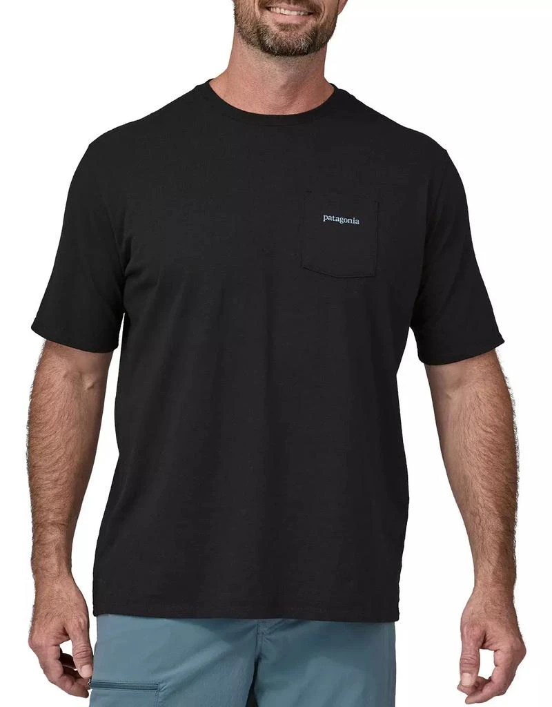 Patagonia Patagonia Men's Line Logo Ridge Pocket Responsibili-Tee Short Sleeve T-Shirt 1